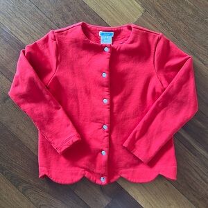 Jacadi scalloped cardigan